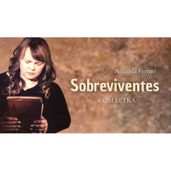 Capa de Amanda Ferrari — sobrevivi